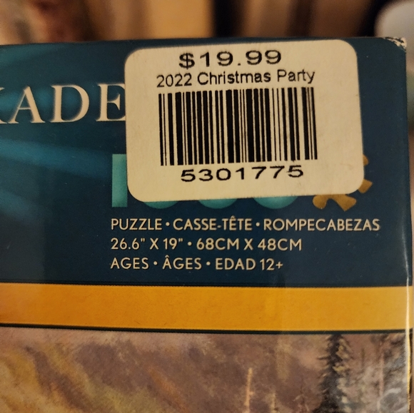 NWT Thomas Kinkade Deer Creek Chapel Jigsaw Puzzle 1000 Pieces - Picture 4 of 5